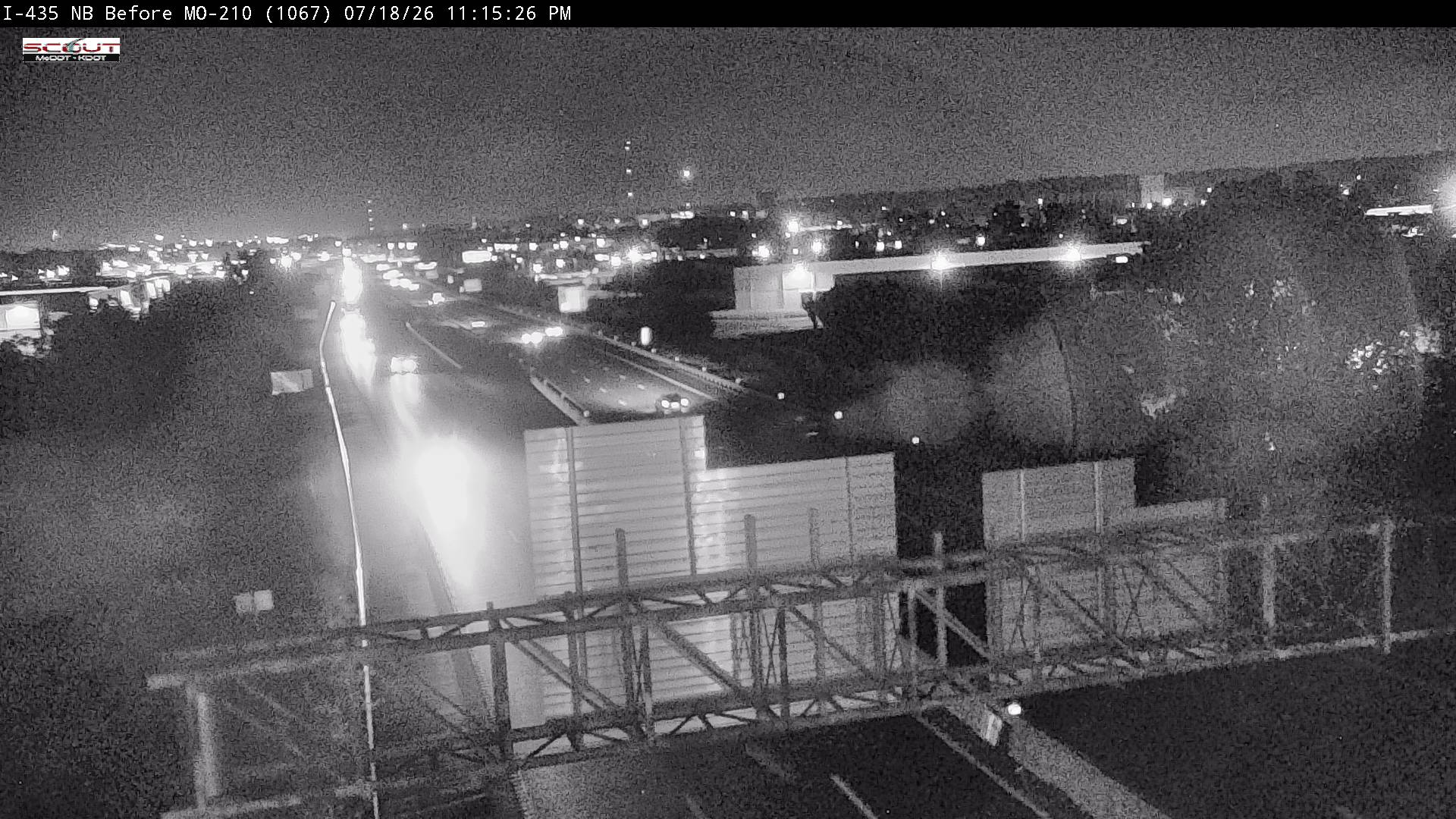 I-435 N @ SOUTH OF 210 HWY