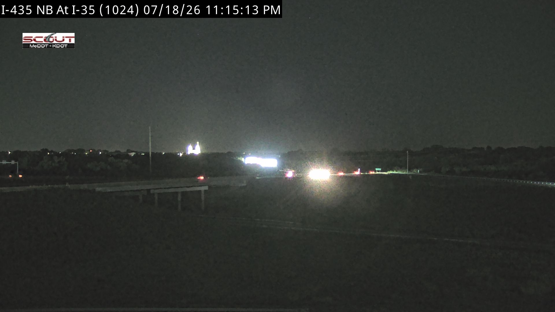 I-435 N @ at I-35