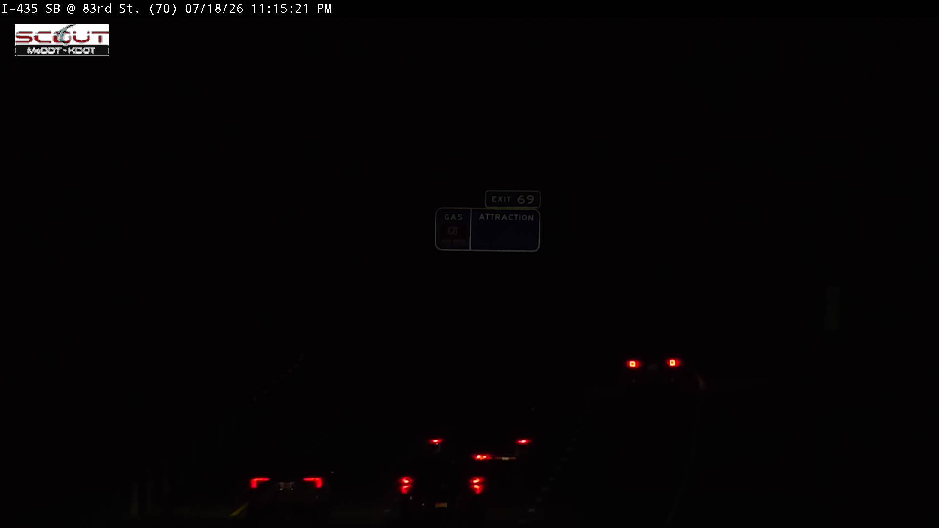 I-435 S @ 83RD ST