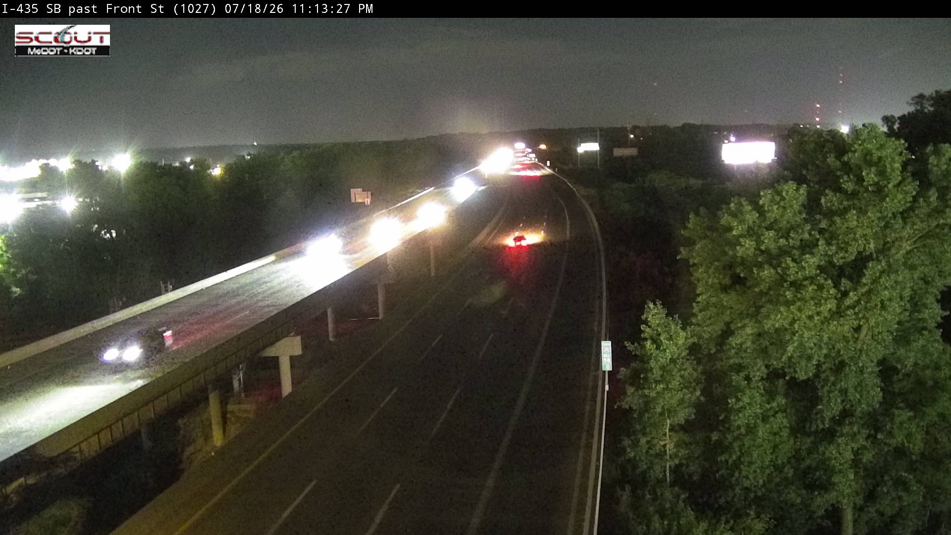 I-435 S @ South of Front St