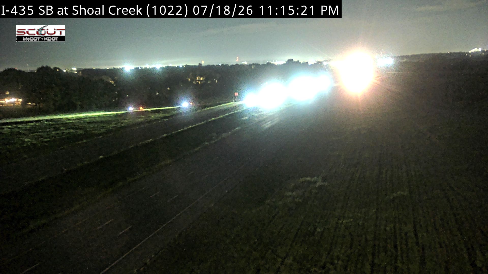 I-435 S @ at SHOAL CREEK
