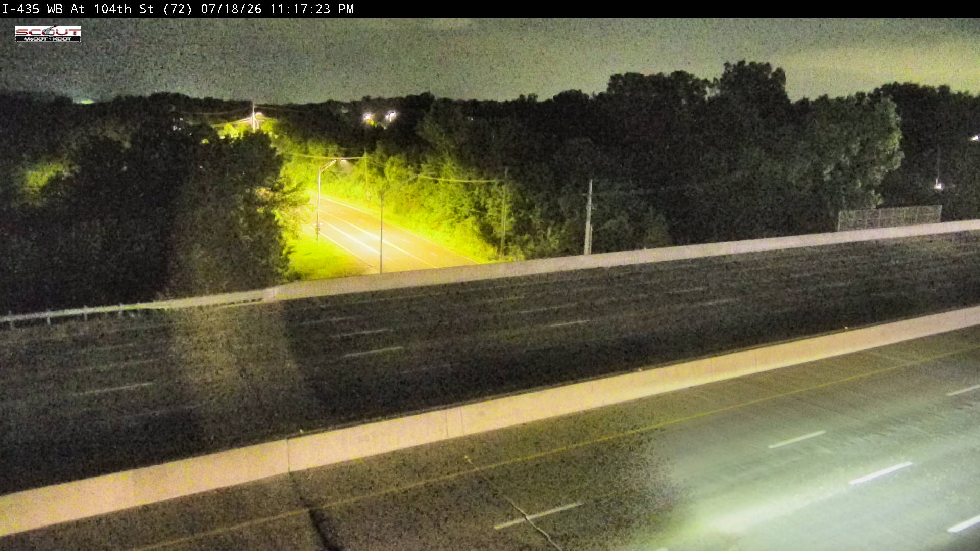 I-435 W @ 104TH ST