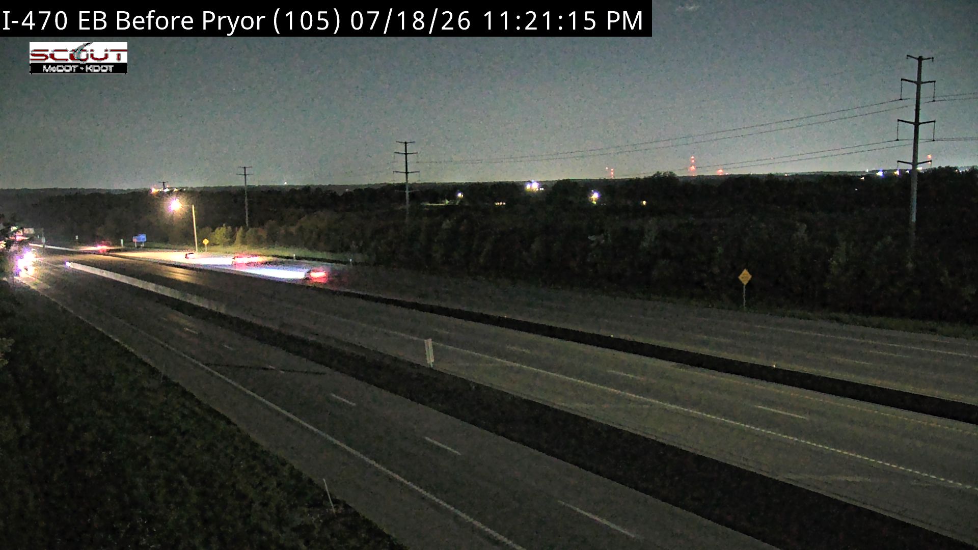 I-470 E @ BEFORE PRYOR RD