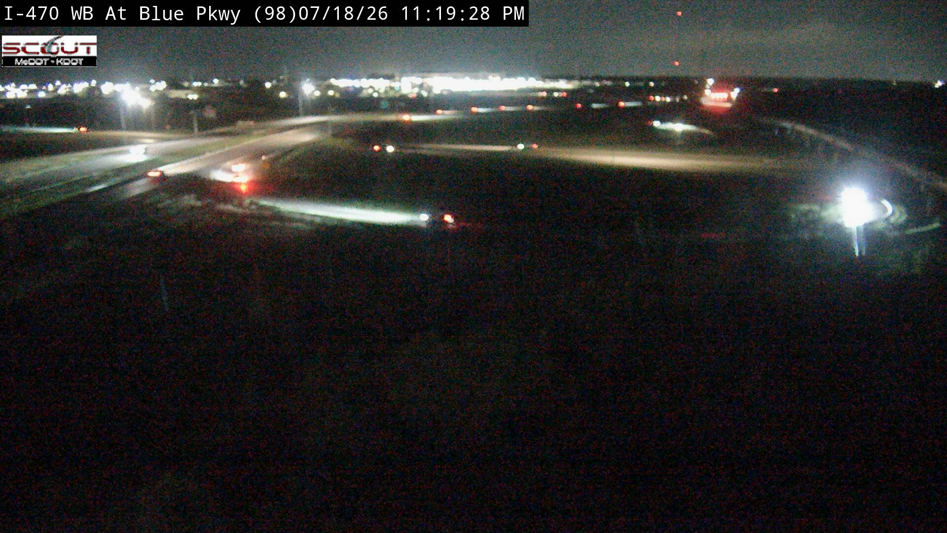 I-470 W @ BLUE PARKWAY
