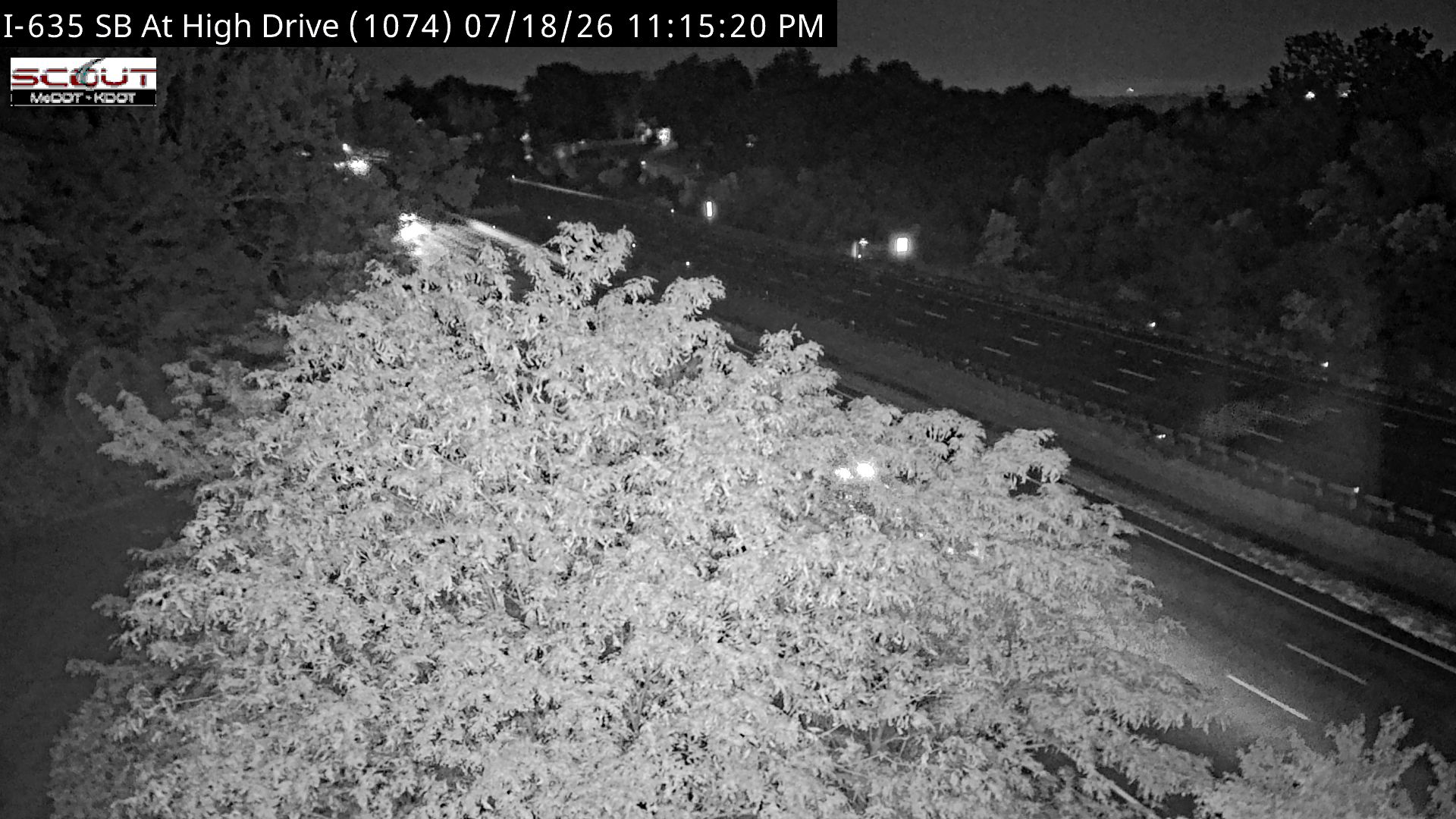 I-635 S @ High Drive